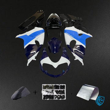 Suzuki TL1000R (1998-2003) Black, White & Blue - Fairing Kit