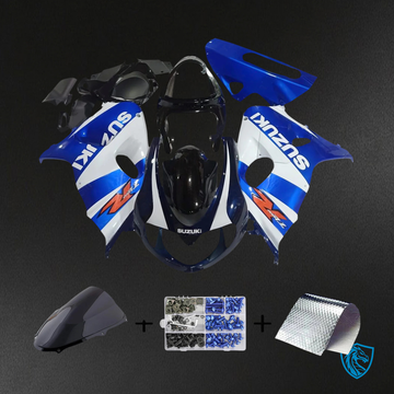 Suzuki TL1000R (1998-2003) Blue & White Style 1 - Fairing Kit