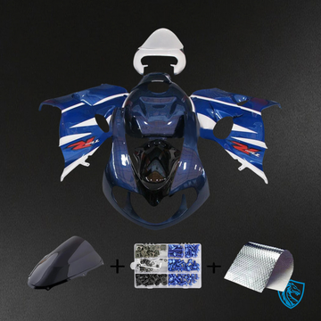 Suzuki TL1000R (1998-2003) Blue & White Style 2 - Fairing Kit