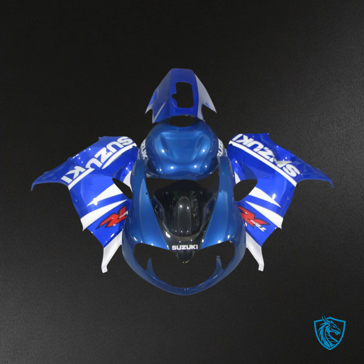 Suzuki TL1000R (1998-2003) Blue & White Style 4 - Fairing Kit