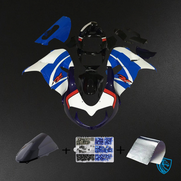 Suzuki TL1000R (1998-2003) Blue & White Style 6 - Fairing Kit