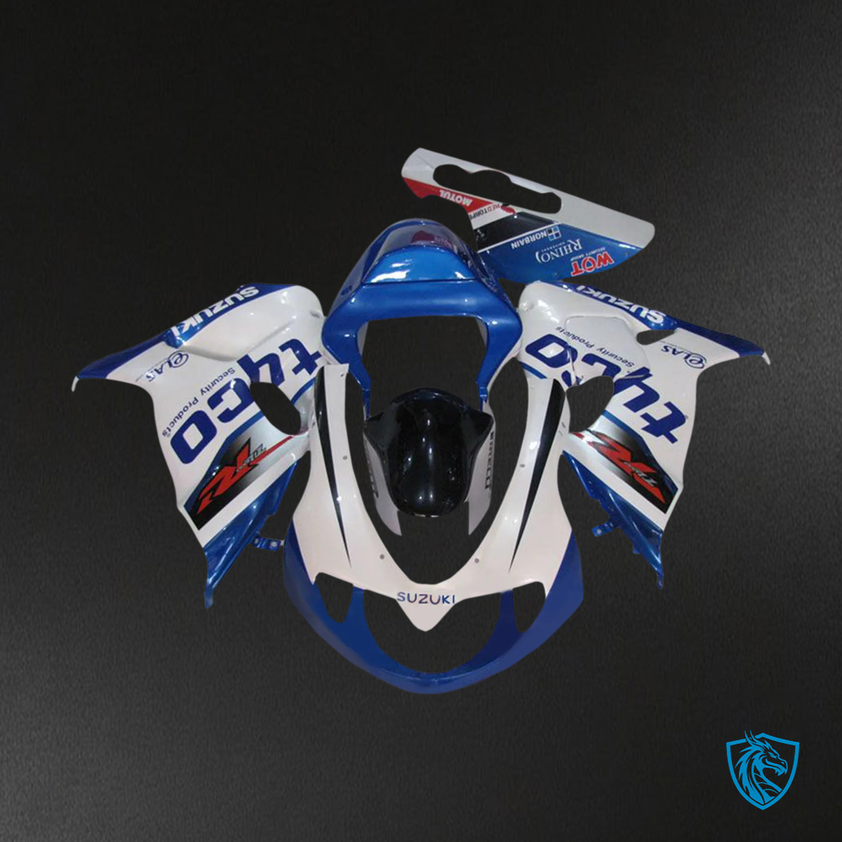 Suzuki TL1000R (1998-2003) Blue & White Style 7 - Fairing Kit