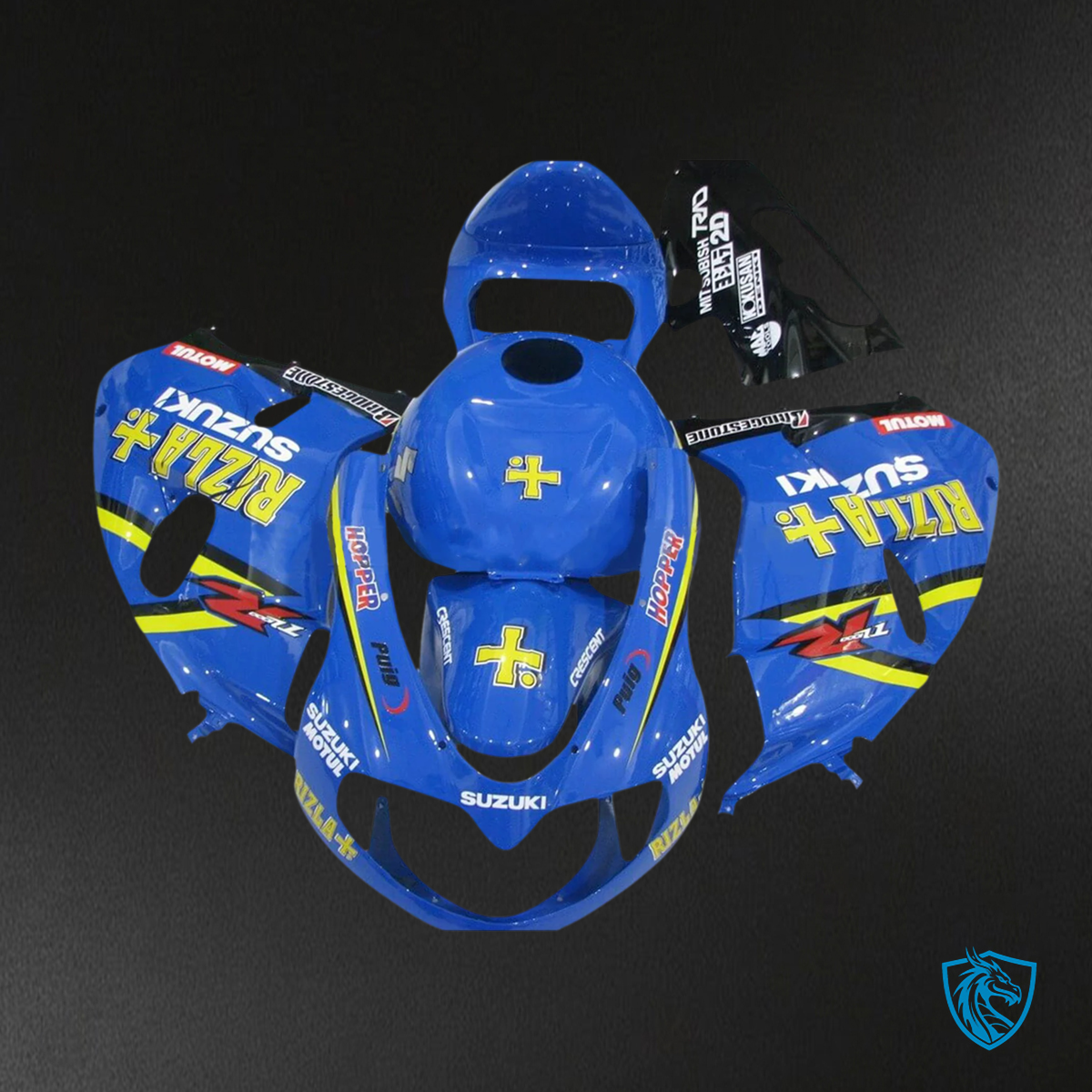 Suzuki TL1000R (1998-2003) Blue & Yellow - Fairing Kit