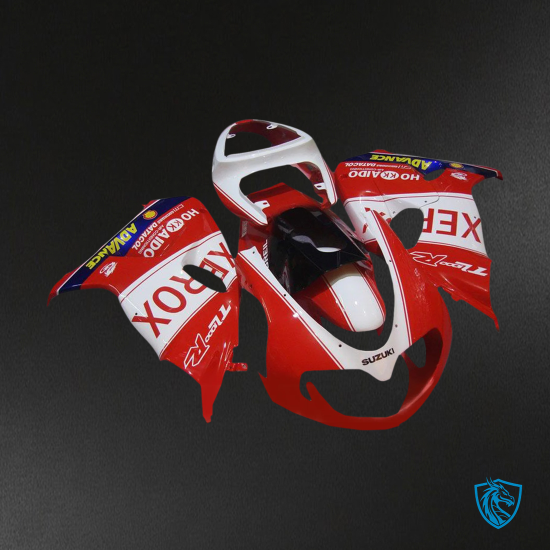 Suzuki TL1000R (1998-2003) Red & White - Fairing Kit
