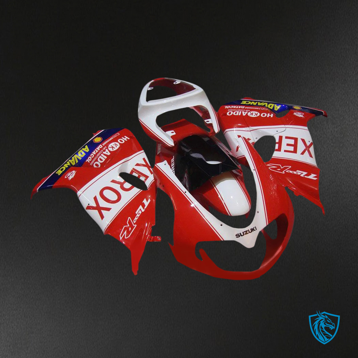 Suzuki TL1000R (1998-2003) Red & White - Fairing Kit