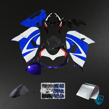Suzuki TL1000R (1998-2003) White & Blue - Fairing Kit