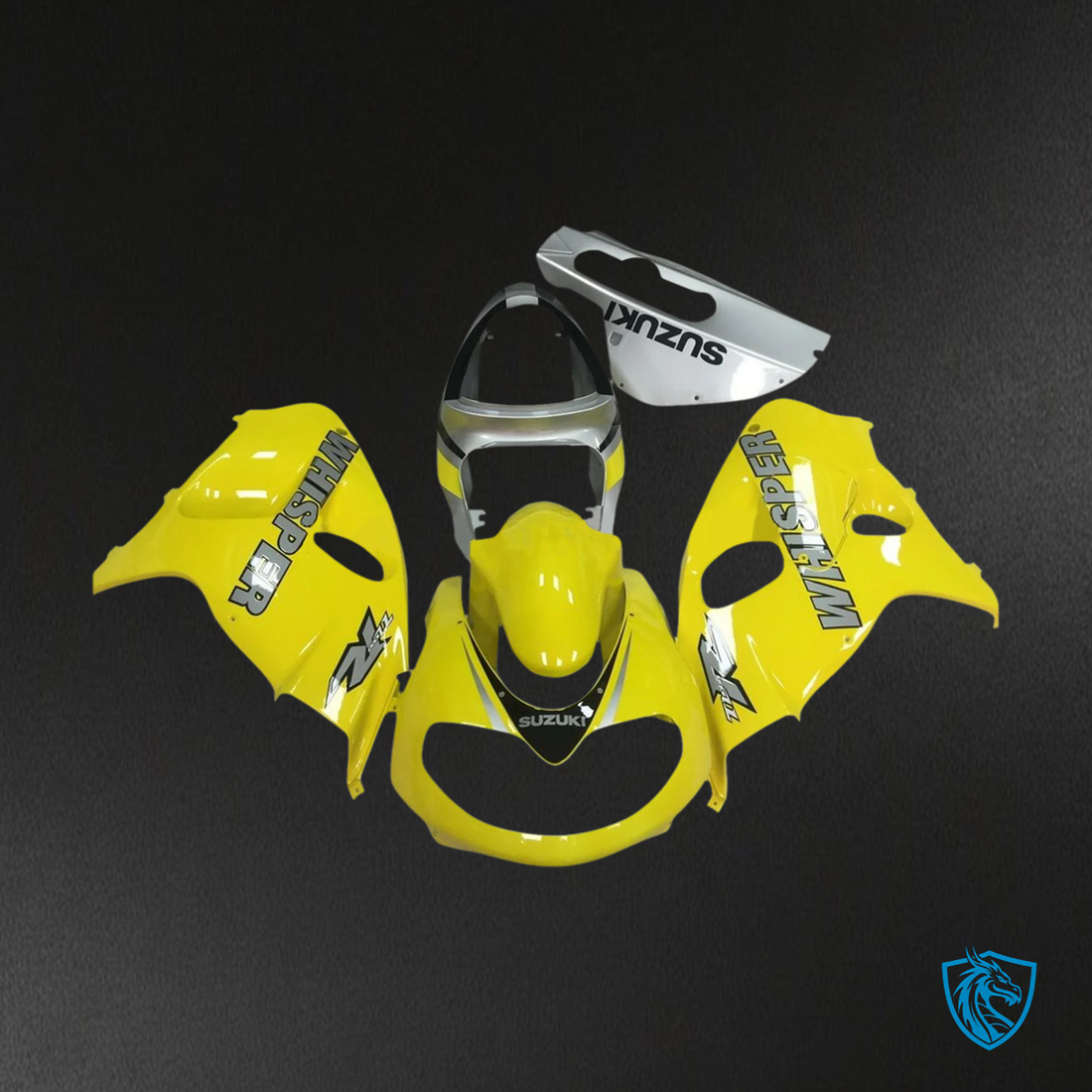 Suzuki TL1000R (1998-2003) Yellow with Gray Logo - Fairing Kit