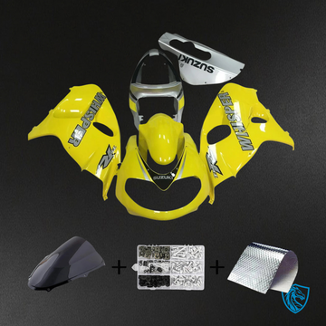 Suzuki TL1000R (1998-2003) Yellow with Gray Logo - Fairing Kit