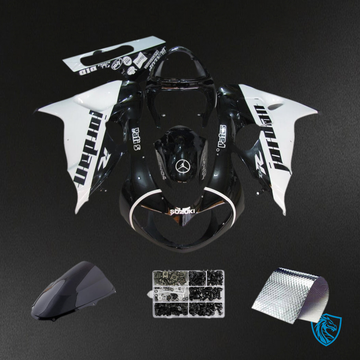 Suzuki TL1000R (1998-2003) Black & White Fairing Kit | ABS Bodywork