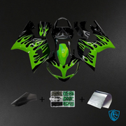 Black & Green