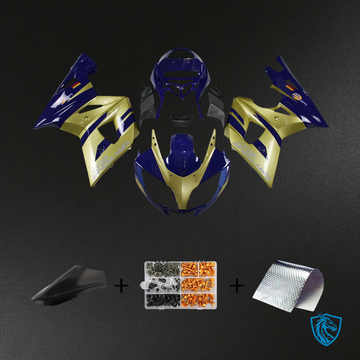 Triumph Daytona 600 650 (2002-2005) Gold & Blue Fairing Kit