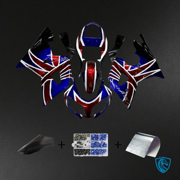 Triumph Daytona 600 650 (2002-2005) Red & Blue - Fairing Kit