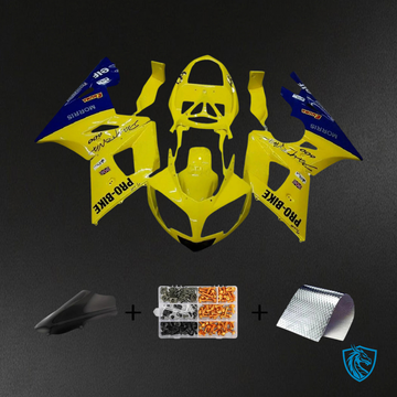Triumph Daytona 600 650 (2002-2005) Yellow & Blue - Fairing Kit