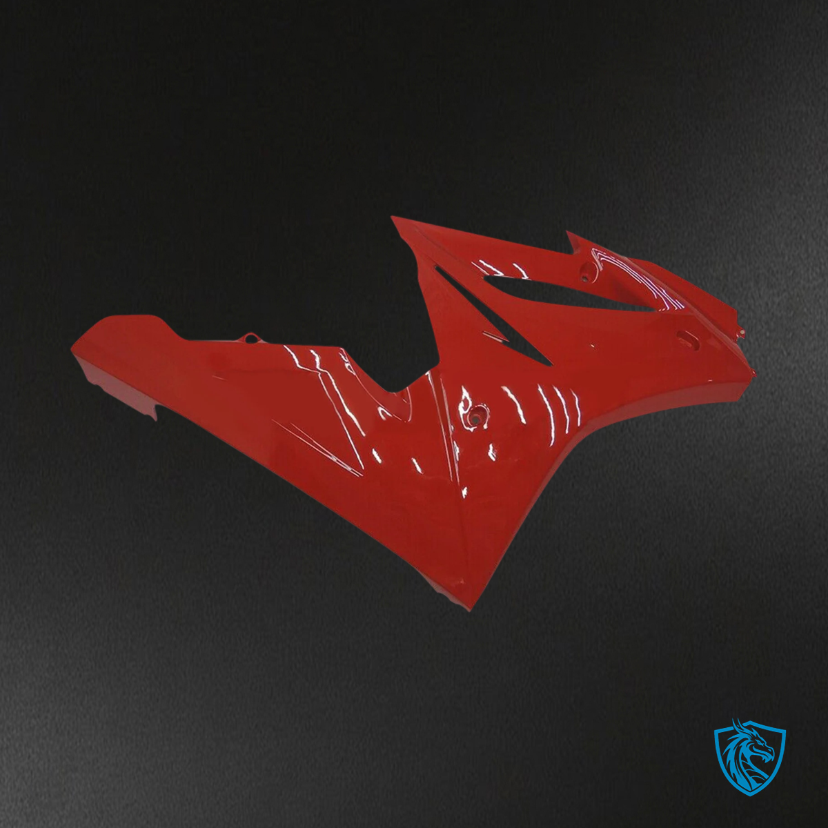 Triumph Daytona 675 (2006-2008) Black Red Style1 - Fairing Kit