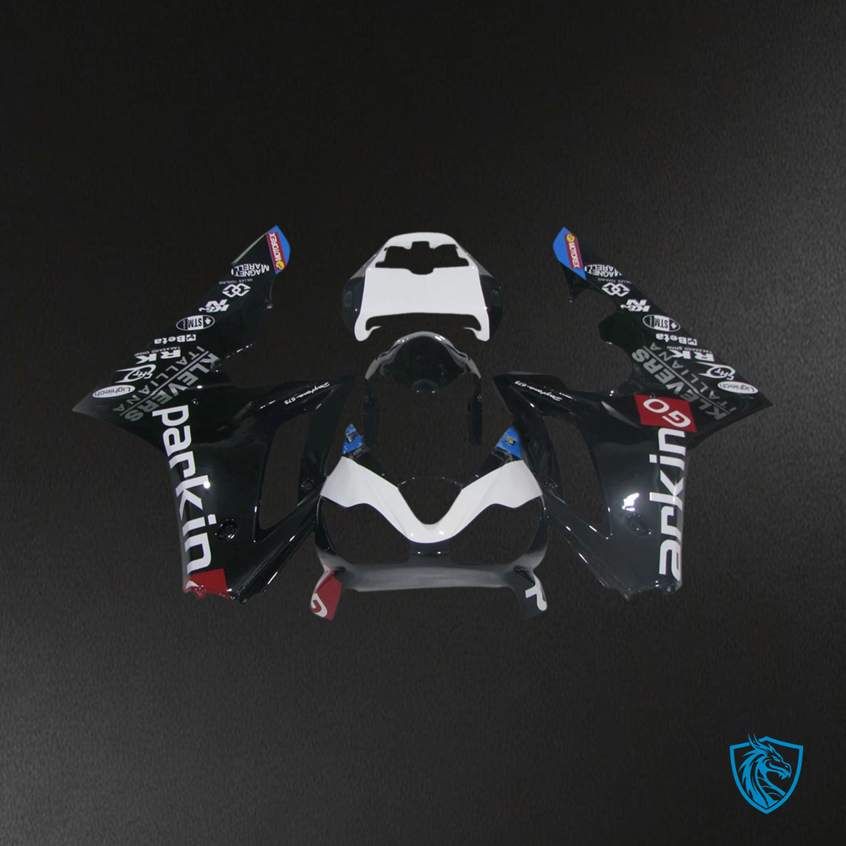 Triumph Daytona 675 (2006-2008) Black Style4 - Fairing Kit