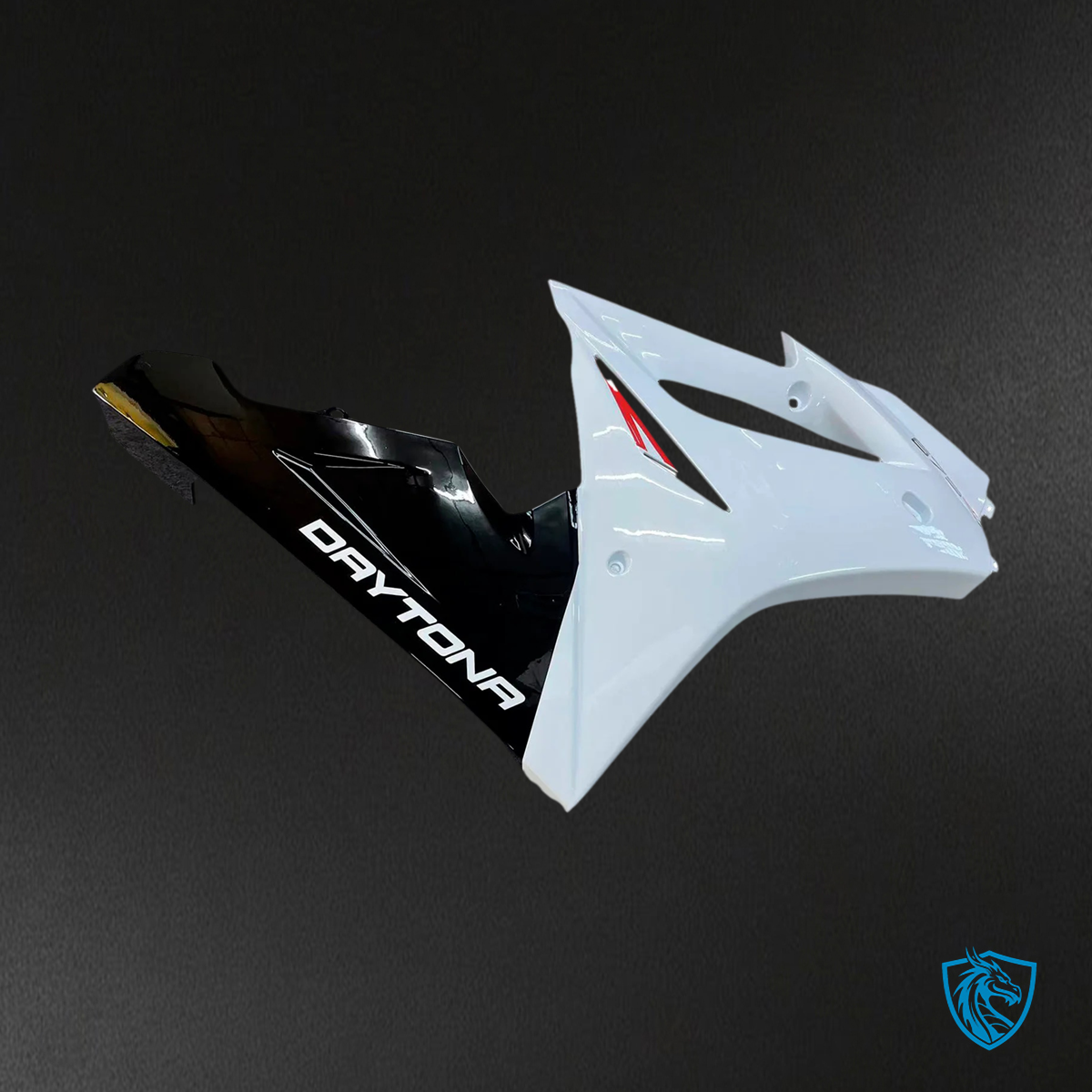 Triumph Daytona 675 (2006-2008) Black & White Style4 - Fairing Kit
