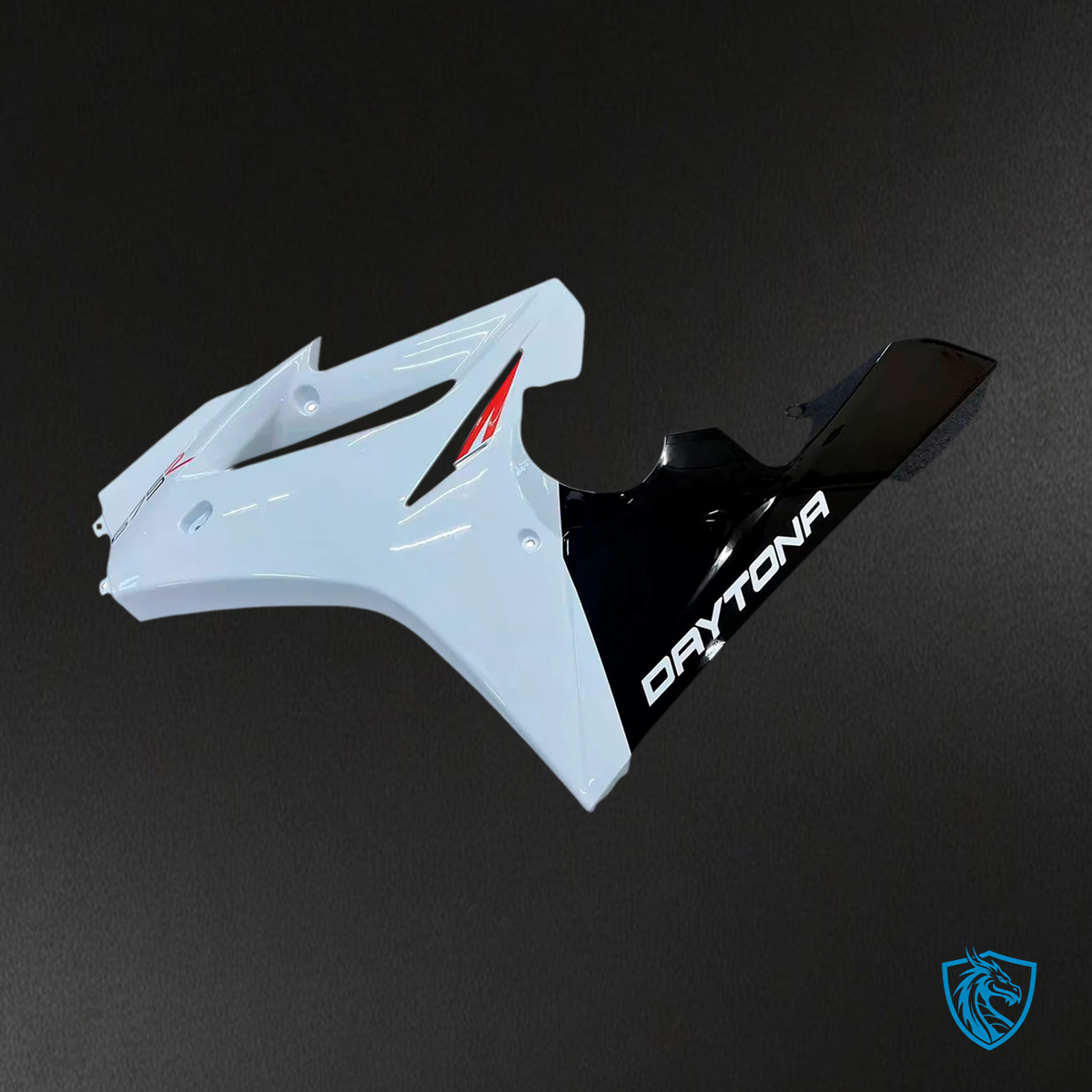Triumph Daytona 675 (2006-2008) Black & White Style4 - Fairing Kit
