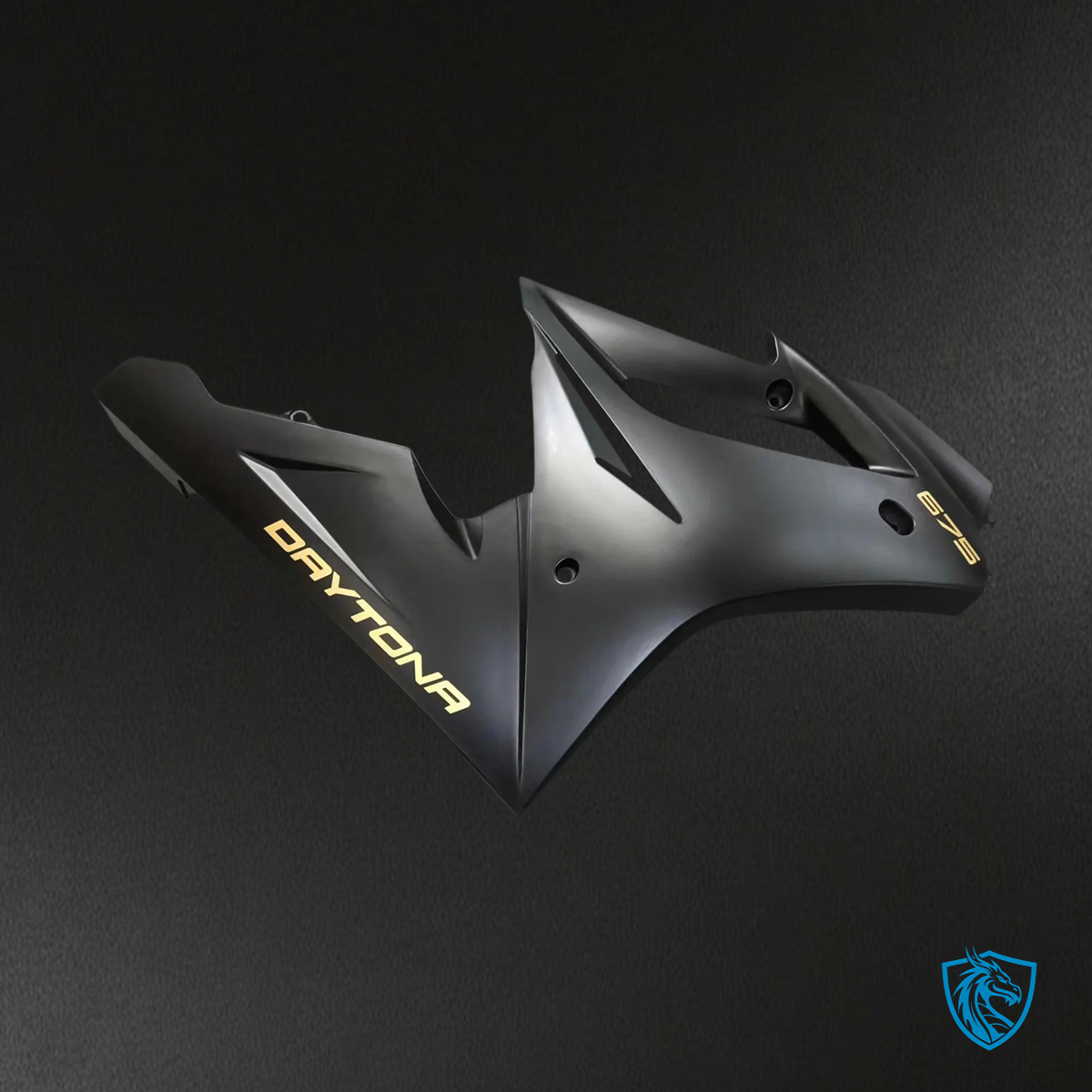 Triumph Daytona 675 (2006-2008) Black with Logo - Fairing Kit