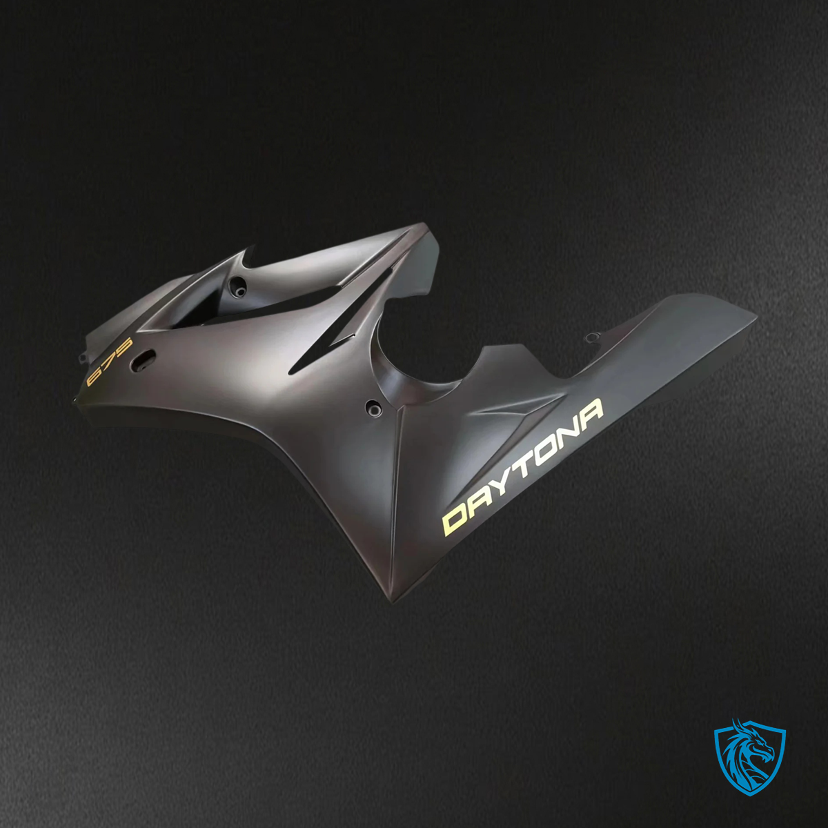 Triumph Daytona 675 (2006-2008) Black with Logo - Fairing Kit