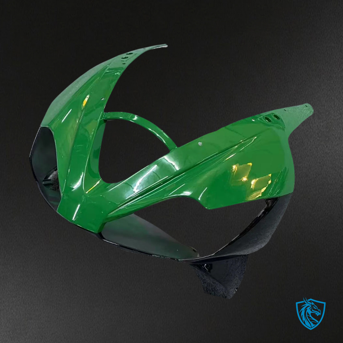 Triumph Daytona 675 (2006-2008) Dark Green Black - Fairing Kit