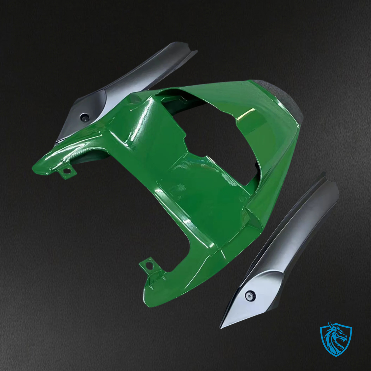 Triumph Daytona 675 (2006-2008) Dark Green Black - Fairing Kit
