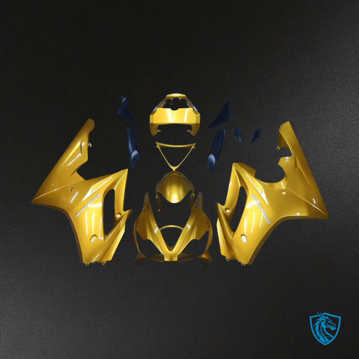Triumph Daytona 675 (2006-2008) Gold - Fairing Kit
