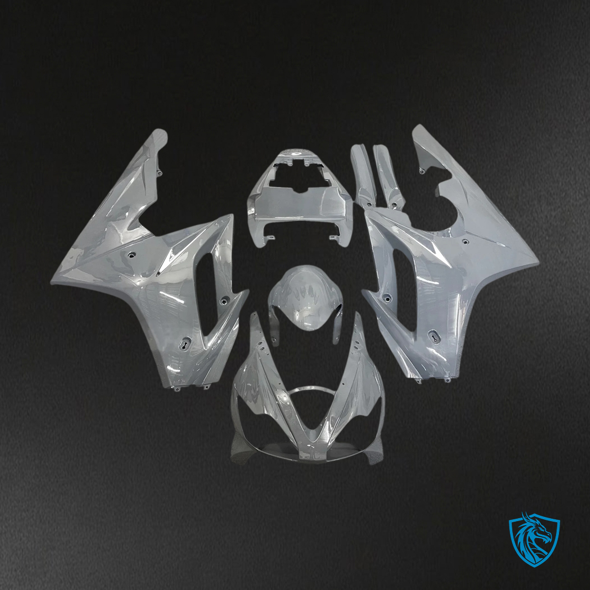 Triumph Daytona 675 (2006-2008) Gray - Fairing Kit
