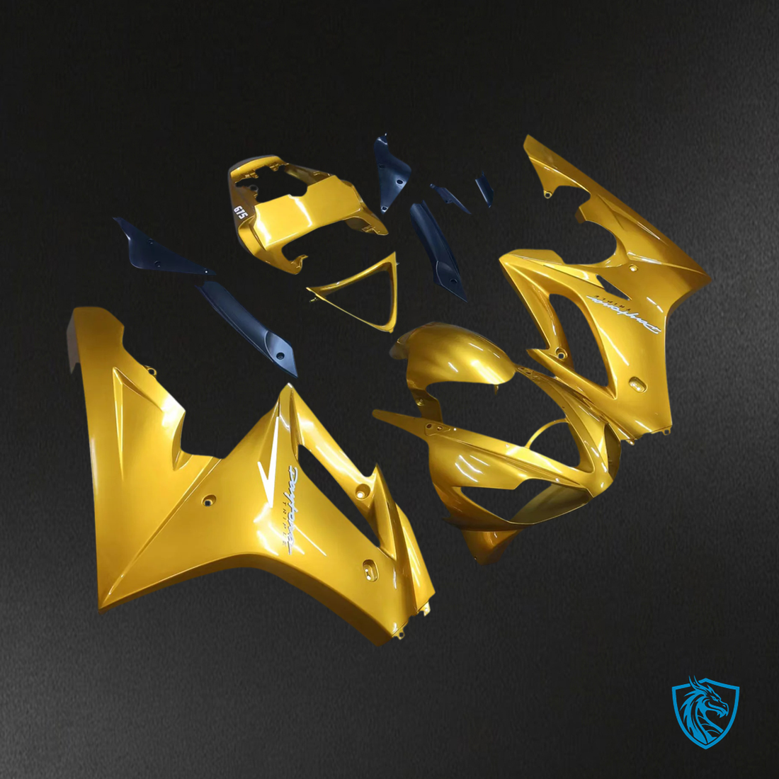 Triumph Daytona 675 (2006-2008) Gold - Fairing Kit
