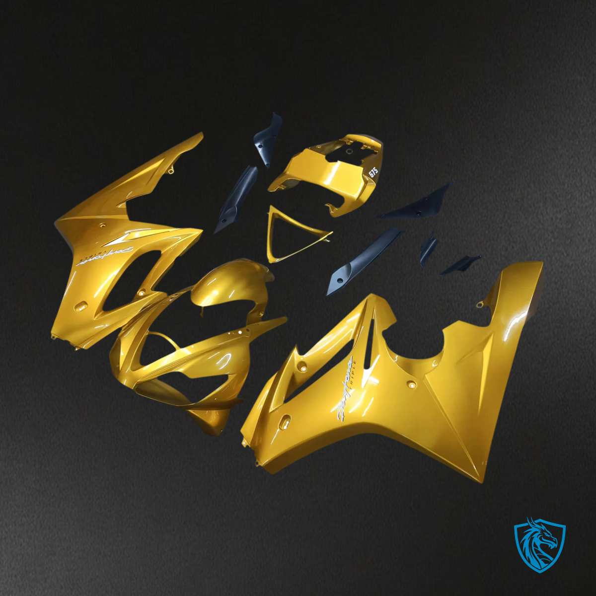 Triumph Daytona 675 (2006-2008) Gold - Fairing Kit
