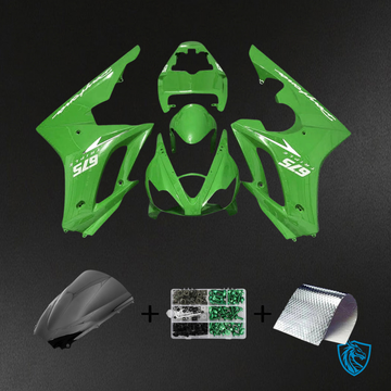 Triumph Daytona 675 (2006-2008) Green - Fairing Kit