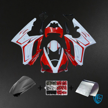 Triumph Daytona 675 (2006-2008) Red & Green - Fairing Kit