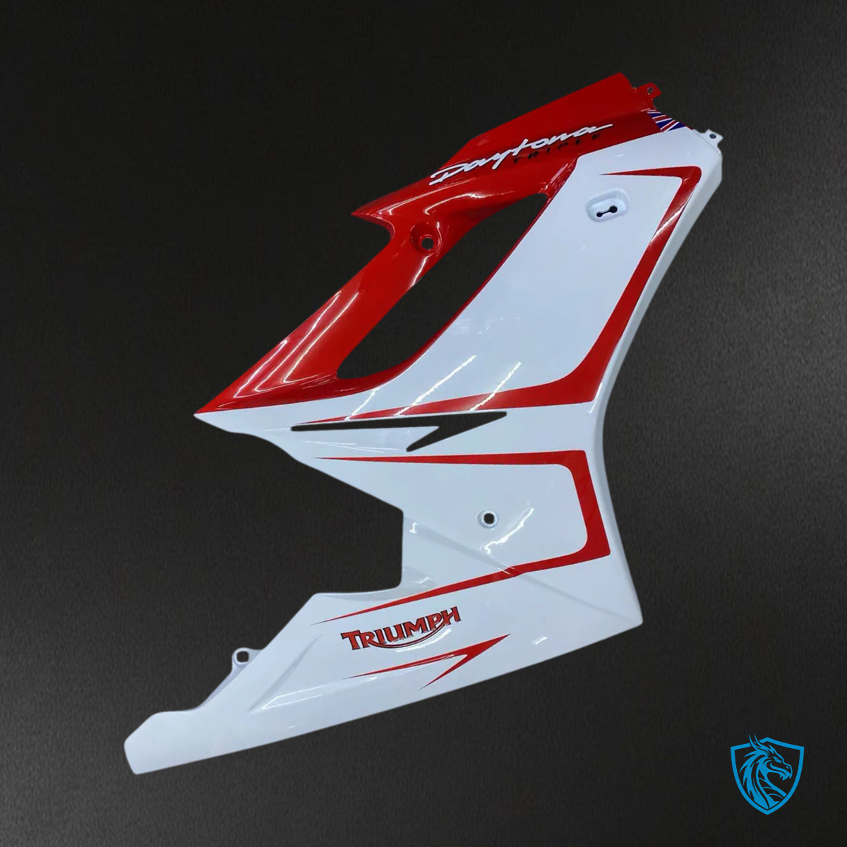 Triumph Daytona 675 (2006-2008) Red & Green - Fairing Kit