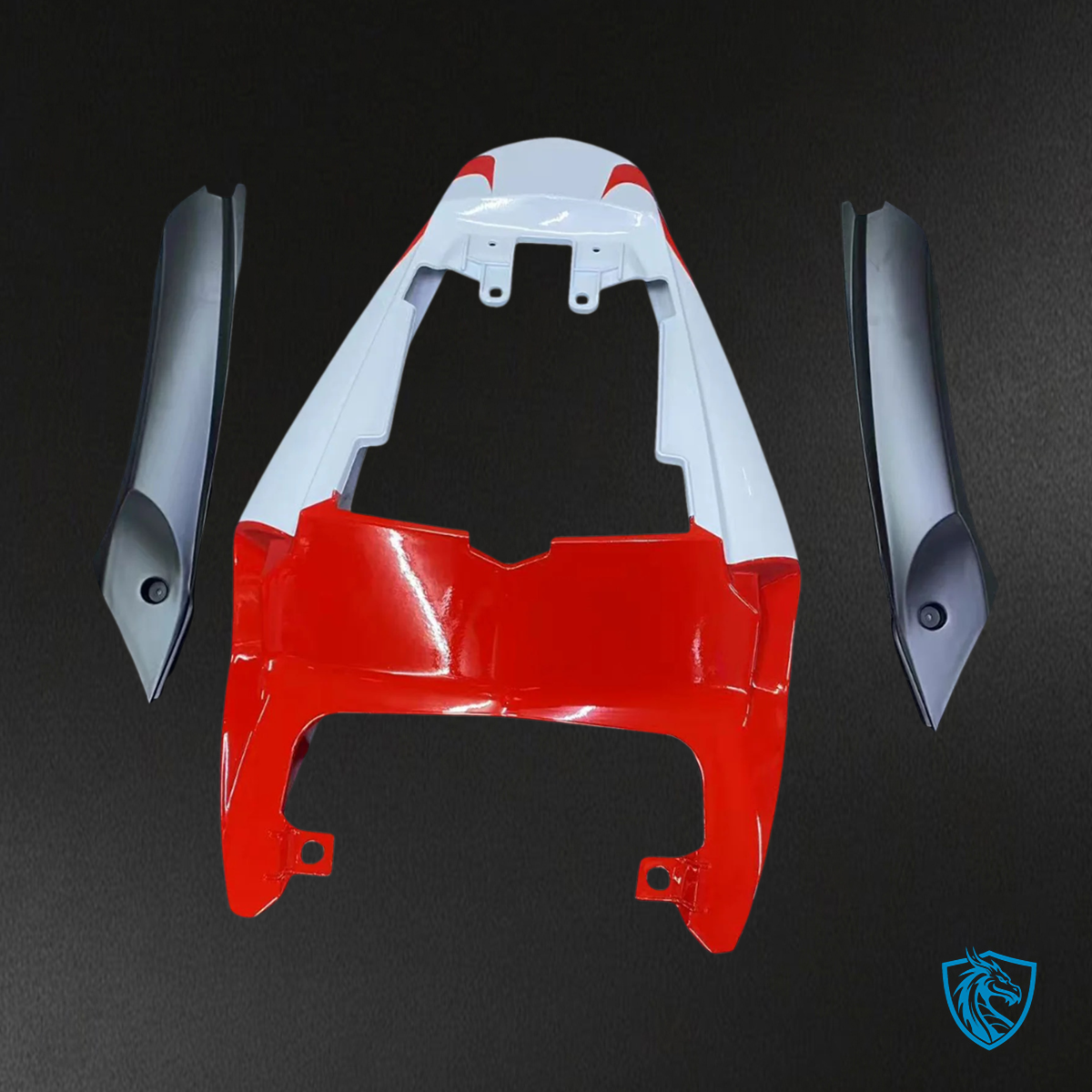 Triumph Daytona 675 (2006-2008) Red & Green - Fairing Kit