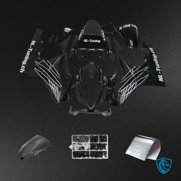 Triumph Daytona 675 (2009-2012) Black Style1 - Fairing Kit