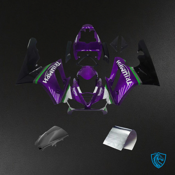 Triumph Daytona 675 (2009-2012) Black & Purple Style2 - Fairing Kit