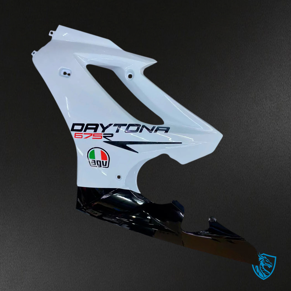 Triumph Daytona 675 (2009-2012) White -  Fairing Kit