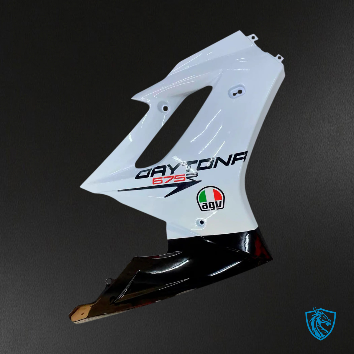 Triumph Daytona 675 (2009-2012) White -  Fairing Kit