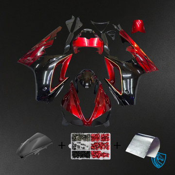 Triumph Daytona 675 (2009-2012) Dark Red & Black - Fairing Kit