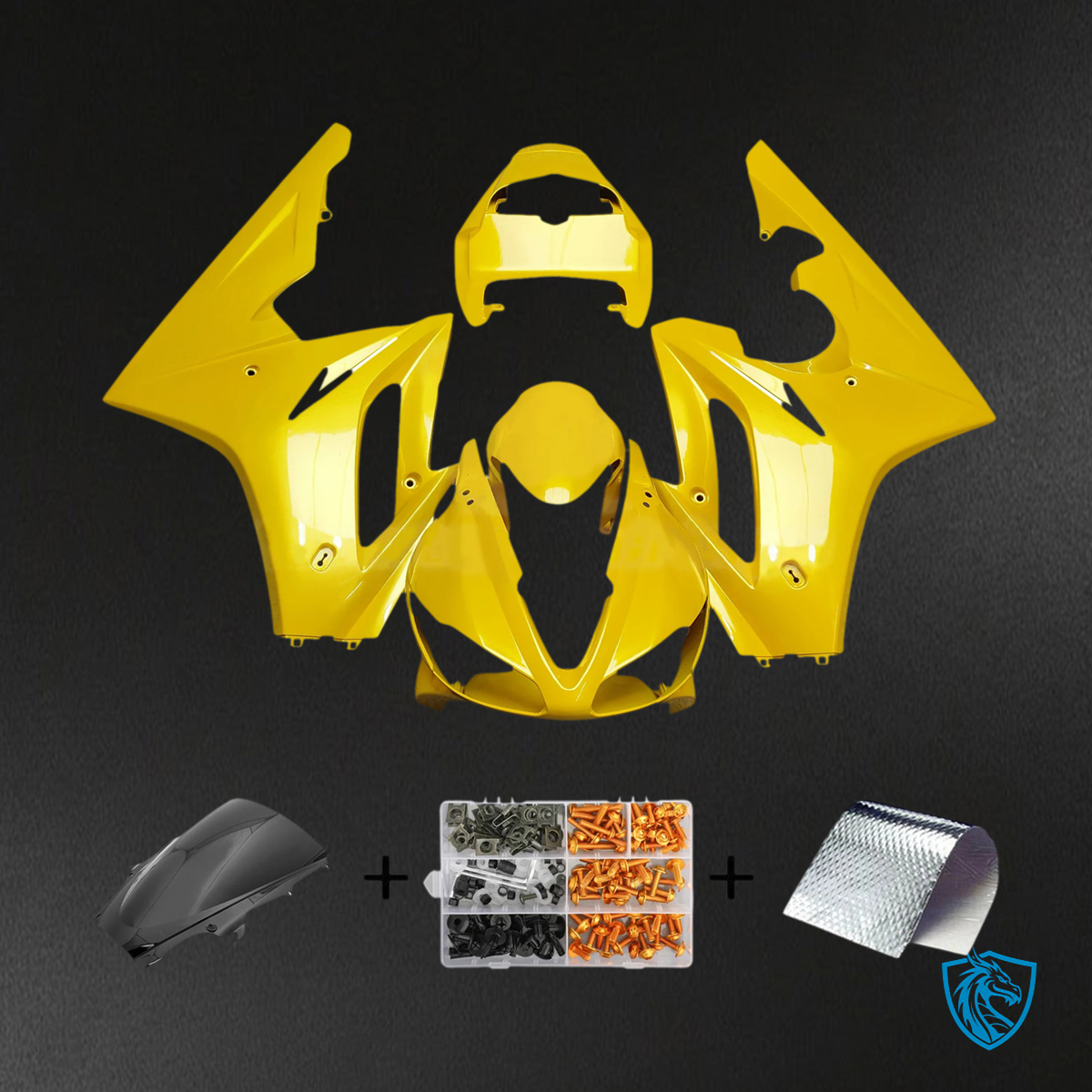 Triumph Daytona 675 (2009-2012) Gold - Fairing Kit
