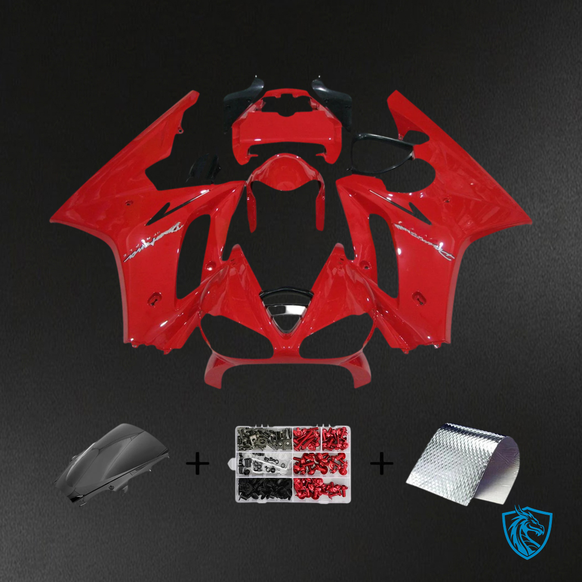 Triumph Daytona 675 (2009-2012) Red - Fairing Kit