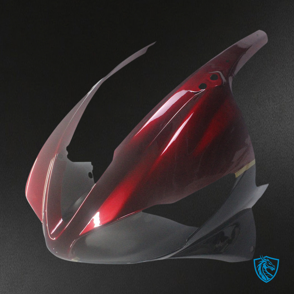 Triumph Daytona 675 (2009-2012) Red & Black - Fairing Kit