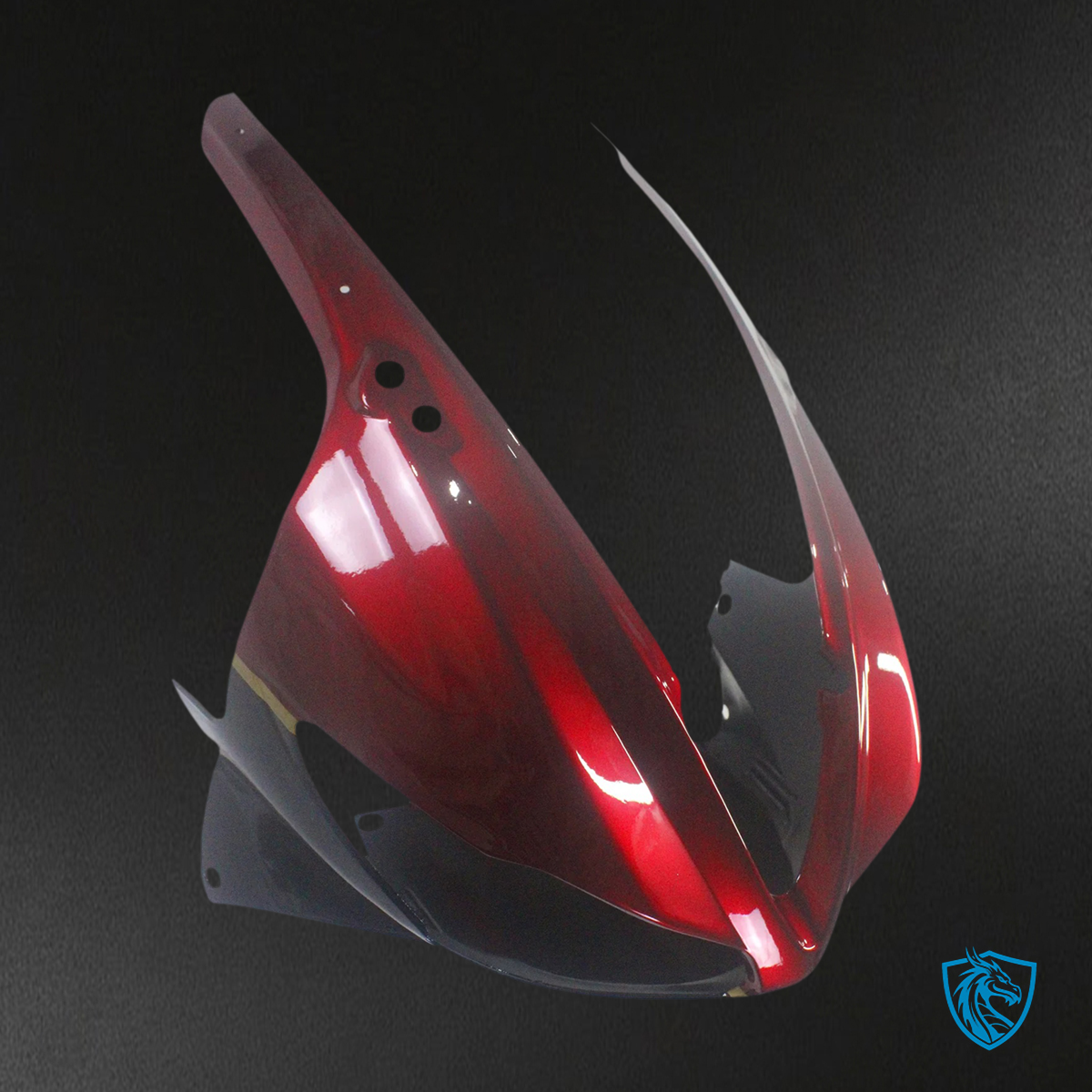 Triumph Daytona 675 (2009-2012) Red & Black - Fairing Kit