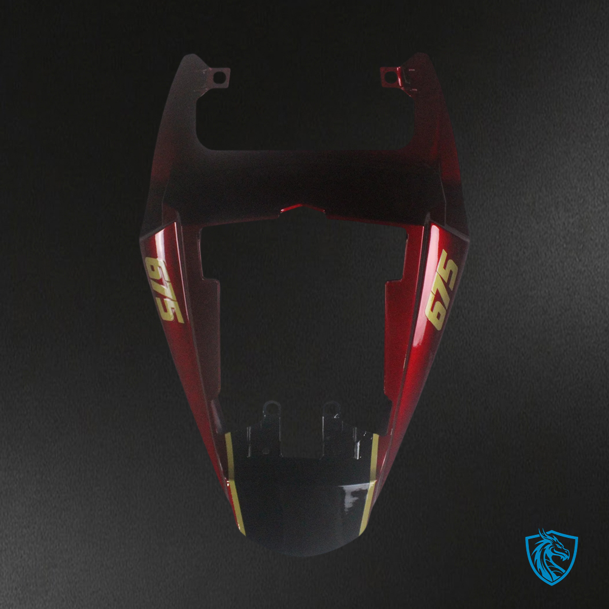 Triumph Daytona 675 (2009-2012) Red & Black - Fairing Kit