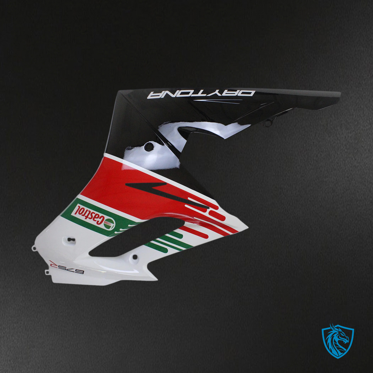 Triumph Daytona 675 (2009-2012) Red & Green - Fairing Kit