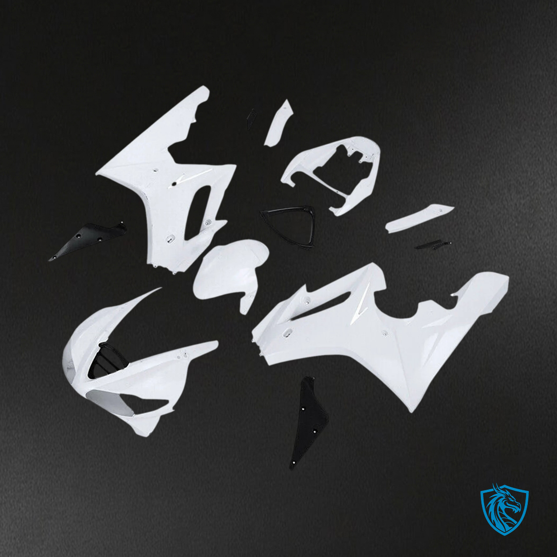 Triumph Daytona 675 (2009-2012) Unpainted - Fairing Kit