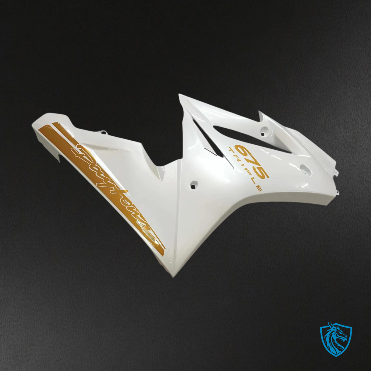 Triumph Daytona 675 (2009-2012) White - Fairing Kit