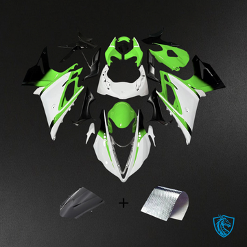 Triumph Daytona 675 (2013-2017) Green & White - Fairing Kit