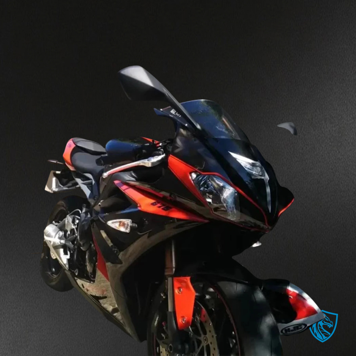 Triumph Daytona 675 (2013-2017) Red & Black - Fairing Kit