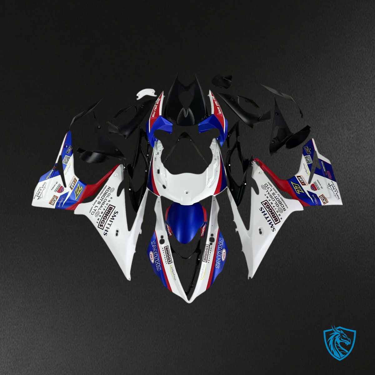 Triumph Daytona 675 (2013-2017) Red & Blue - Fairing Kit