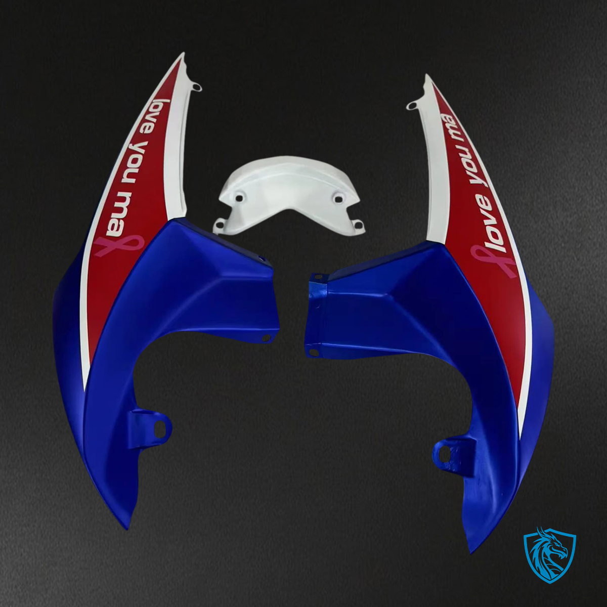 Triumph Daytona 675 (2013-2017) Red & Blue - Fairing Kit